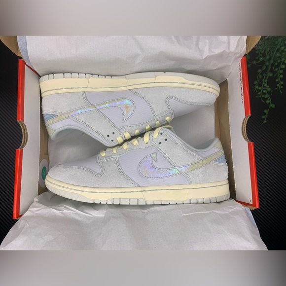 NIKE DUNK LOW RETRO SE - Photon Dust/Light Silver 🆕 - Picture 4 of 8